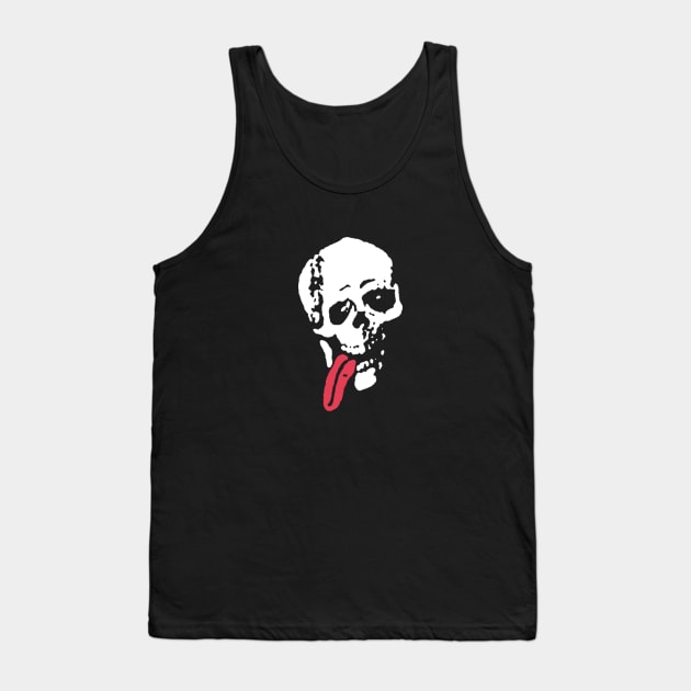 Jesse Pinkman Skeleton Head Tank Top by Stevendan